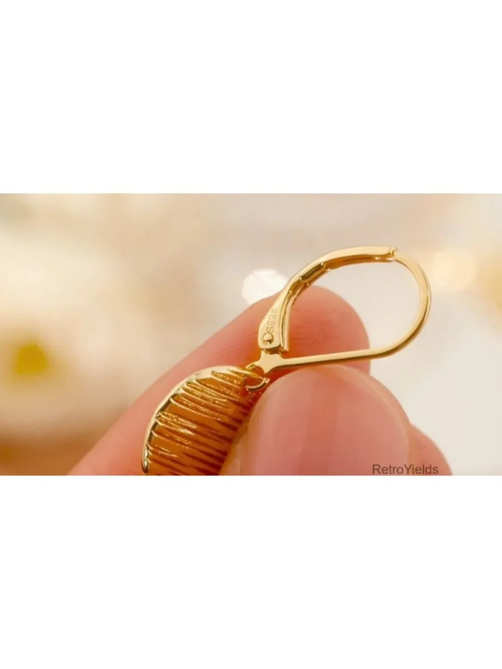 Silver Plated Brass Hammered Coin Drop Leverback Earrings Hypoallergenic 925